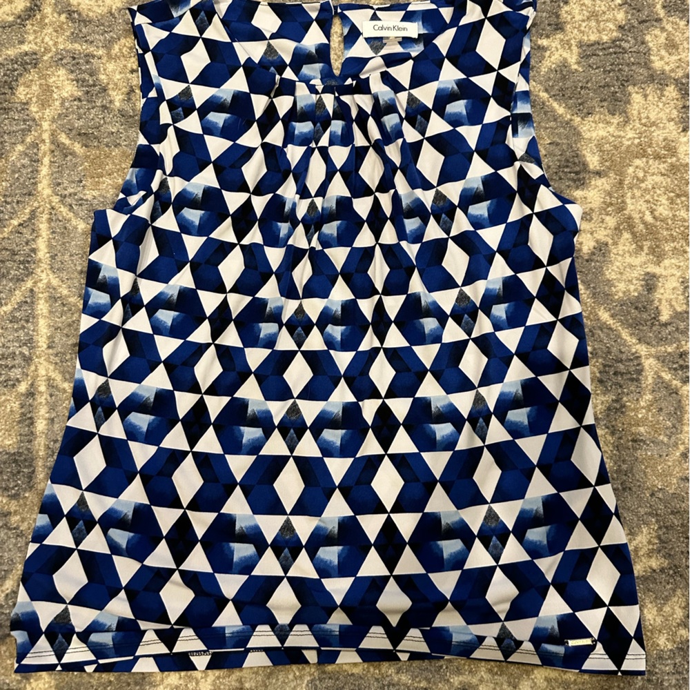 Geometric blouse
